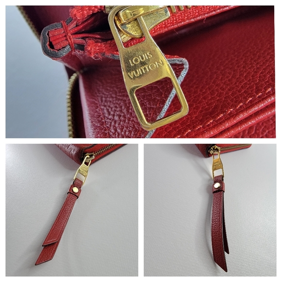 LOUIS VUITTON Monogram Empreinte Leather Zippy Long Wallet - Picture 5 of 10